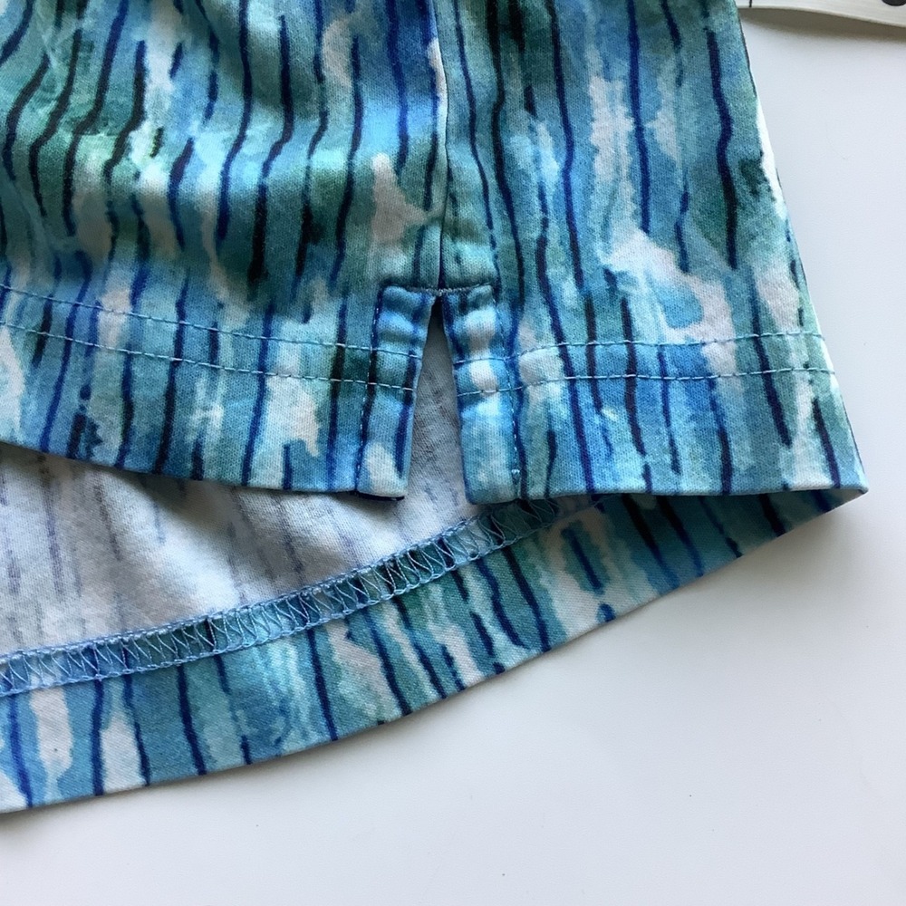 Bugatchi Polo Shirt XL Watercolor Short Sleeve - Picture 4 of 9